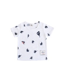 Printed Boat T-shirt