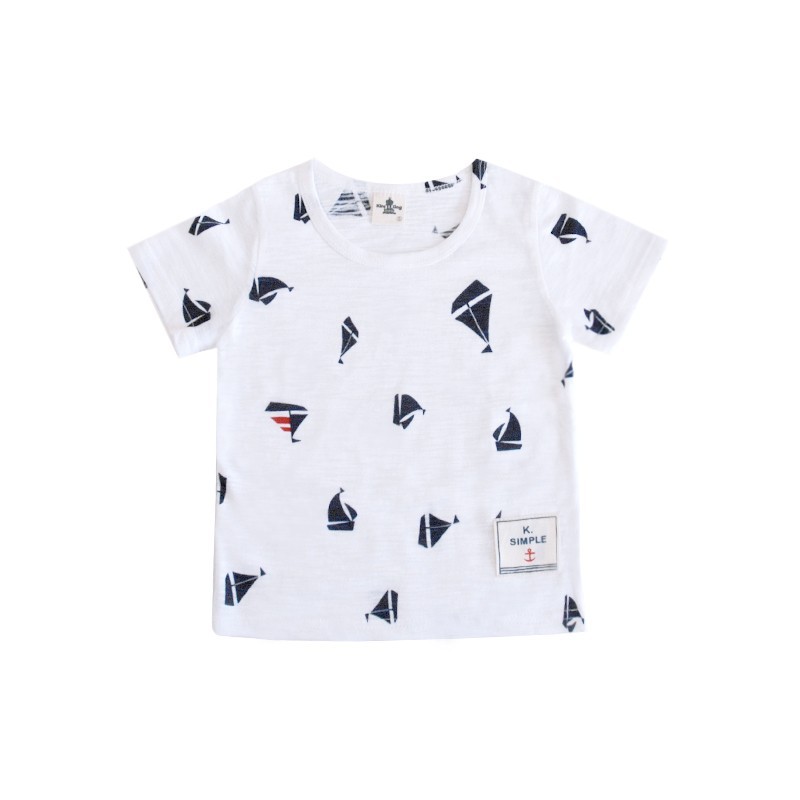 Printed Boat T-shirt