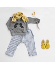 Benir Panda Charcoal Sweatshirt