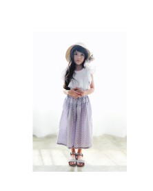 Como. Lilac Skirt Pants