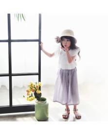 Como. Lilac Skirt Pants