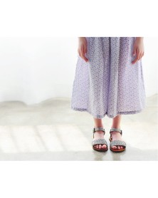 Como. Lilac Skirt Pants