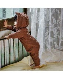 Lala Brown Bambi Jumpsuit