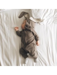 Lala Grey Rabbit Jumpsuit