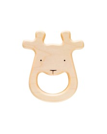 Organic Wooden Deer Teether 