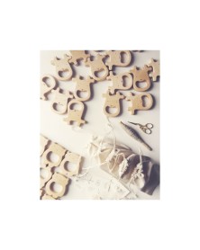 Organic Wooden Deer Teether 