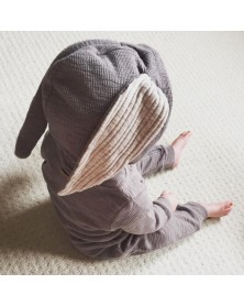 Lala Grey Rabbit Jumpsuit