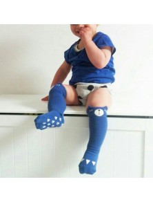 Mini Dressing Blue Bear Socks