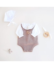 Baby White Ruffle Blouse 