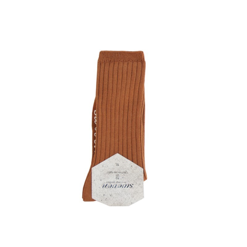 Sweven Rusty Camel High Socks