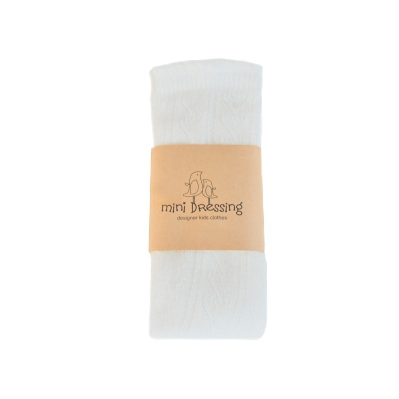 Mini Dressing White Openwork Socks