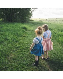 Milou & Pilou Denim Pink Skirt