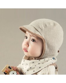 HP Baby Brimmed Cap - Brown
