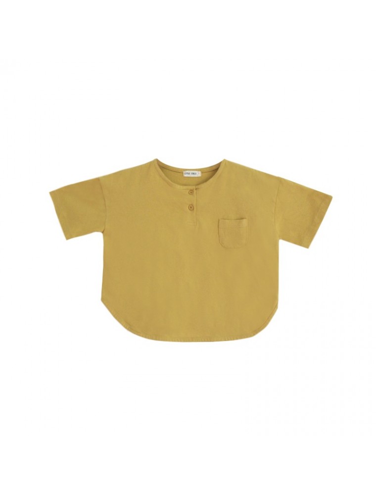 Short Sleeves T-shirt - Mustard