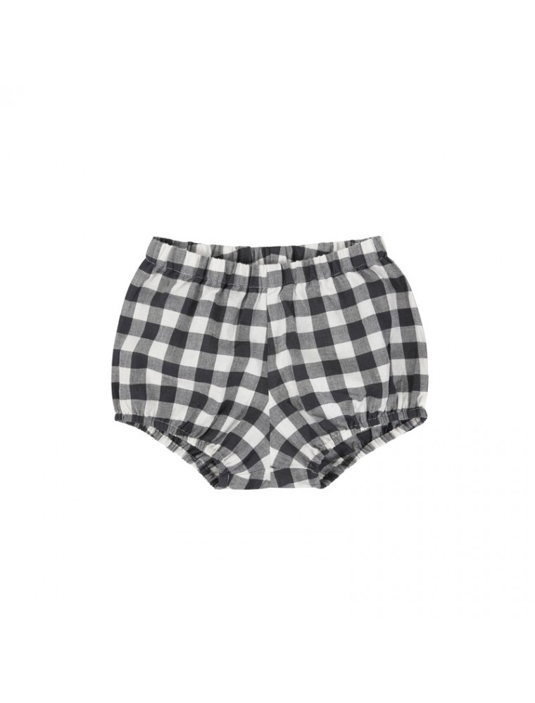 LCC Poppy Bloomers  – Charcoal Gingham