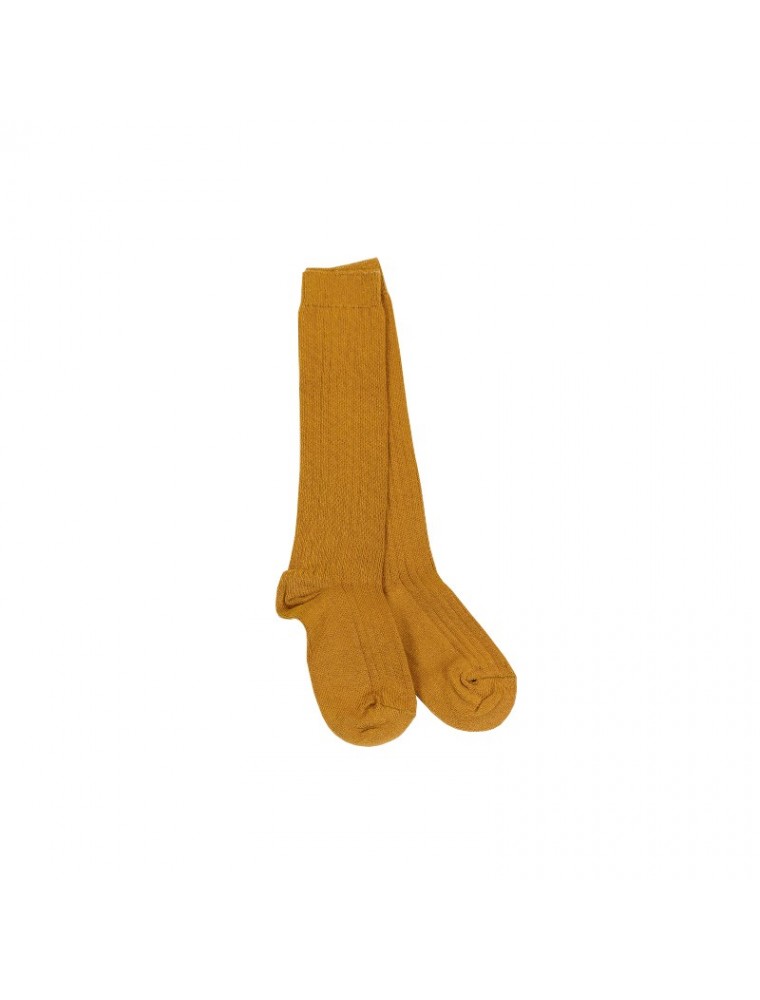Play Up Knee Socks - Mustard
