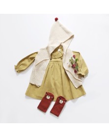 Mini Dressing Red Bear Socks