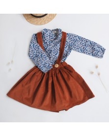 Milou & Pilou Liberty Shirt Ffion - Blue