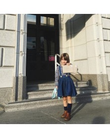 Milou & Pilou Liberty Shirt Ffion - Blue