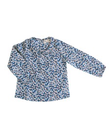 Milou & Pilou Liberty Shirt Ffion - Blue