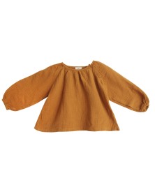 Blouse Cotton Gauze - Yellow Ginger 