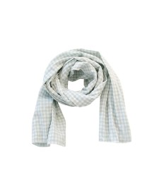 Kids Gingham Scarf - Sage