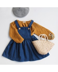 Blouse Cotton Gauze - Yellow Ginger 