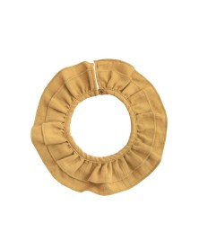 Detachable Ruffled Collar - Mustard