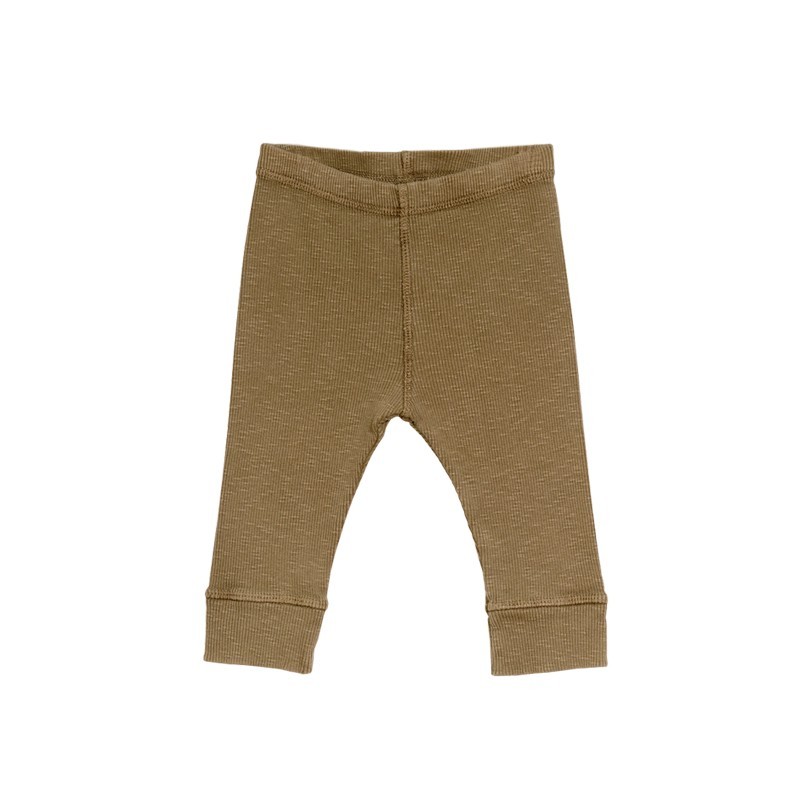 Play Up Baby Flame Rib Legging - Olive