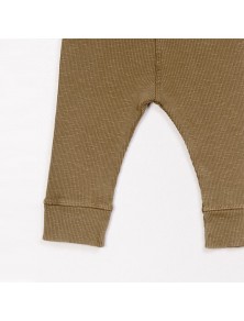 Play Up Baby Flame Rib Legging - Olive