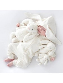 Lala Baby Bunny Jumpsuit - Ivory