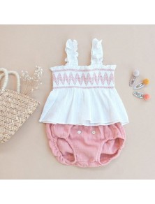 Baby Embroidered Smock Top