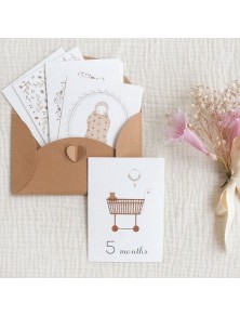 Les Yeux Fripons - Baby Milestone Cards