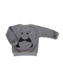 Benir Panda Charcoal Sweatshirt