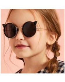 Cat's Eyes Sunglasses - Black 