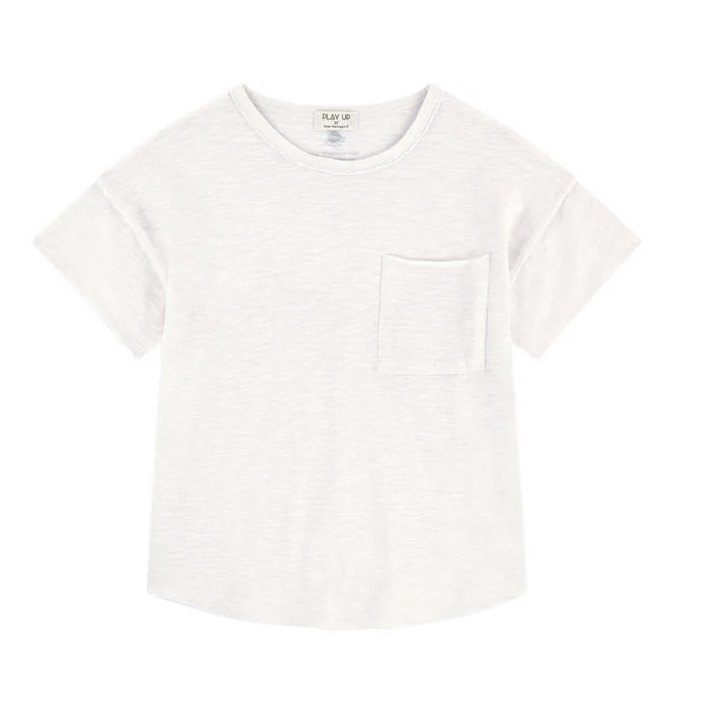 Play Up Organic Cotton T-shirt - Ivory