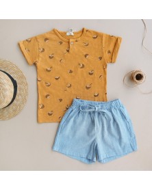 Play Up Organic Coconut T-shirt - Ginger