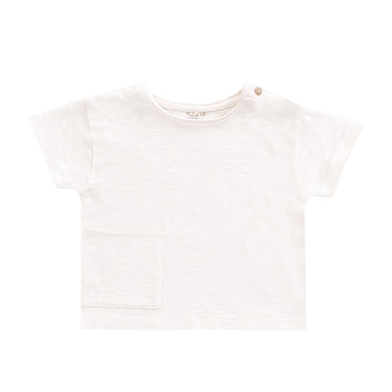 Play Up Baby Organic Cotton T-shirt - Ivory