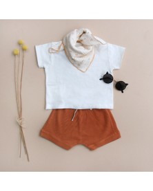 Play Up Baby Organic Cotton T-shirt - Ivory