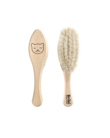 Briki Baby Hair Brush - Cat