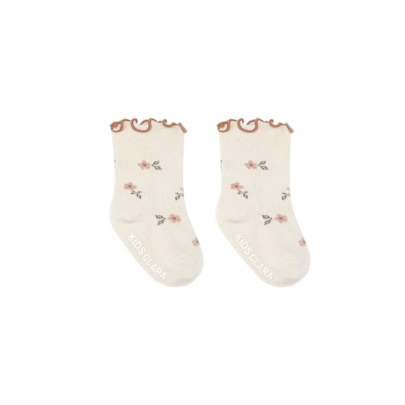 HP Baby Flowers Socks - Ivory