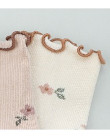 HP Baby Flowers Socks - Ivory