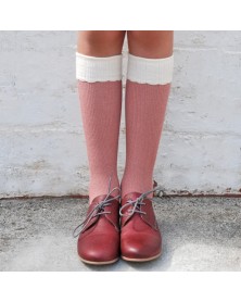 Mini Dressing Vintage Pink Cupcake Socks