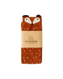Mini Dressing Brown Raccoon Socks