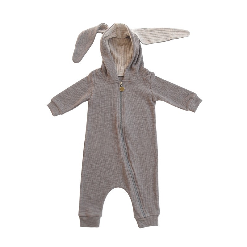 Lala Grey Rabbit Jumpsuit