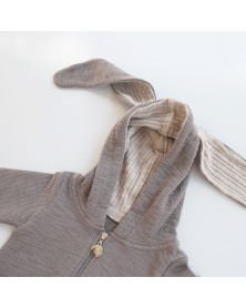 Lala Grey Rabbit Jumpsuit