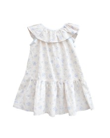 Bianca Floral Dress - Blue