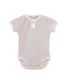 Contrast Trim Bodysuit -...