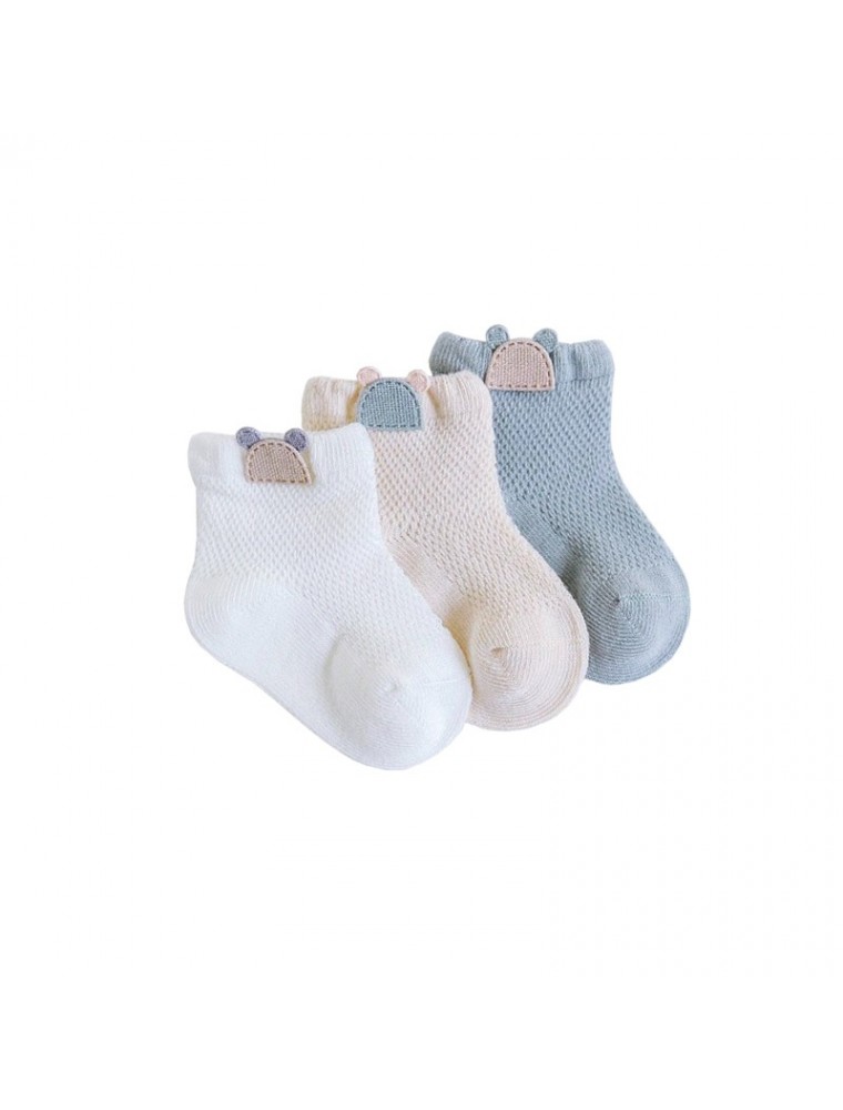Miso Bear Socks - Set of 3 