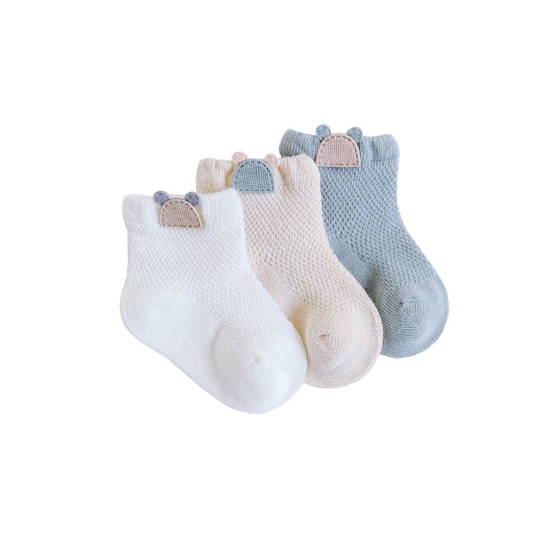 Miso Bear Socks - Set of 3 